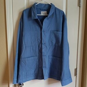 Goodfellow & Co Men's Light Blue Shirt Jacket.NWOT